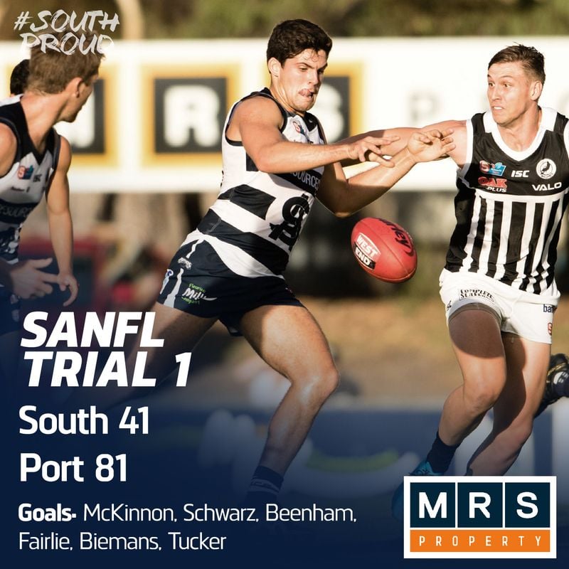 SANFL Match Report: Panthers fall to Magpies in trial games opener SANFL Match Report: Panthers fall to Magpies in trial games opener